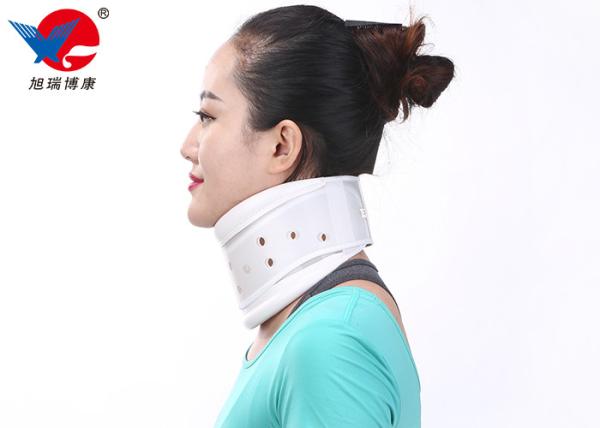 Plastic Cervical Collar Neck Brace , Hard Collars For Cervical Spine Immobilization
