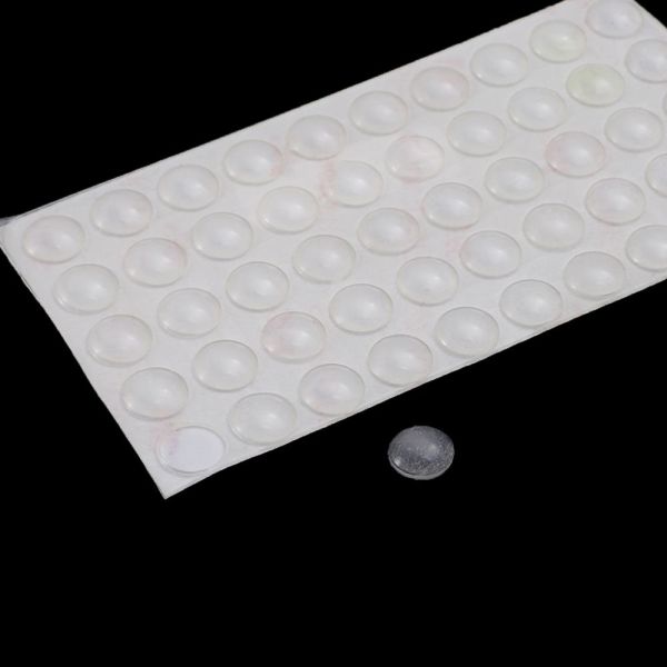 Self-Adhesive Anti-Bump Buffer Non-Slip Transparent Silicone Rubber Foot Pad Molding Grade