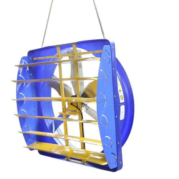 1830mm Blade Circulation Fan with 6.2m/s Wind Speed and Double-layer PE Frame for Industrial and Livestock Ventilation