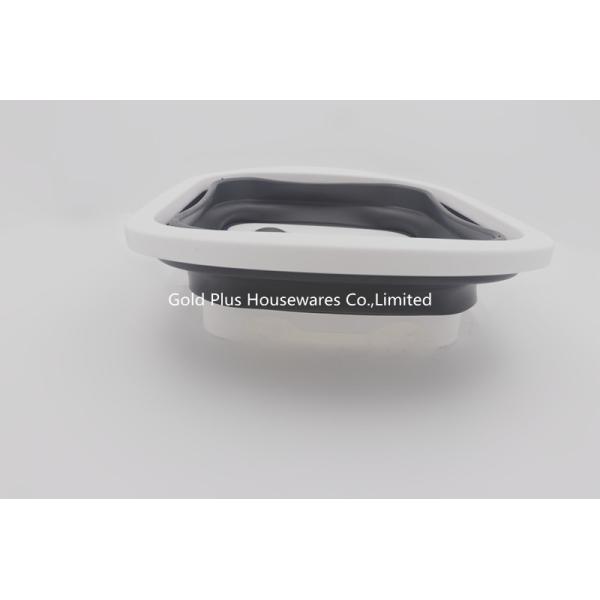 Outdoor Travel LFGB 3cm Folding Plastic Basket