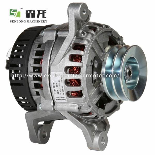 Excavator Alternator 24V 80A 3122.3771-01 3122.3771-01T 3122.3771110