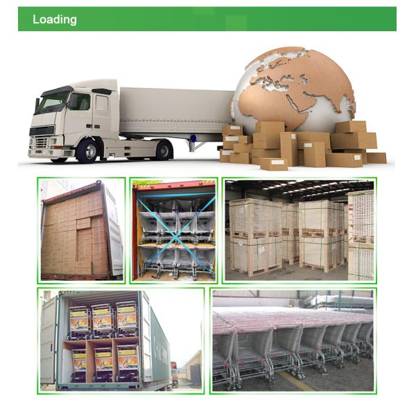 Asian Style 125L Conventional Metal Handcart Chain Supermarket Warehouse Trolley With High Sales Volume