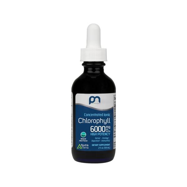 Concentrated Ionic Chlorophyll Supplement Sodium Copper Chlorophyllin Liquid Drops