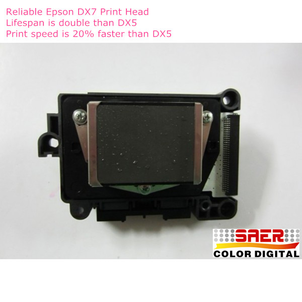 Печатная машина ткани сублимации Inkjet/принтер цифров Dx7