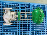Robinet à tournant sphérique pneumatique de diaphragme de soupape de commande d'actionneur pneumatique de WCB