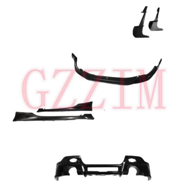 2022 Toyota BRZ GR86 TRD Negro Plastico Frente Lips Fender Flare Original Fitment Falda lateral y conjunto de parachoques traseros