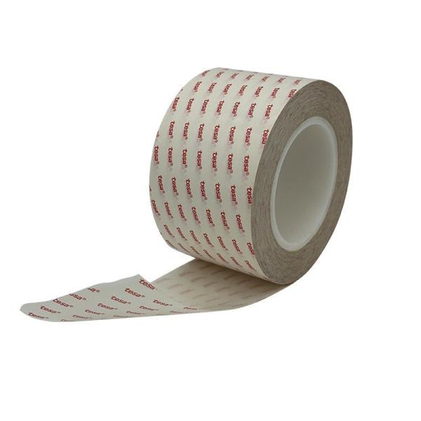 TESA 68537 Transparent PET Double Sided Adhesive Tape 0.1mm Anti-rebond with High Temperature Resistance