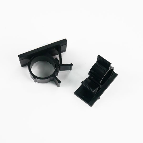 OEM Cable Clamps Plastic Clamp Cable Clips Steel Nail Line Card Square Round Plastic Wire Rope Clip Plastic Tent Shock Cord Hook