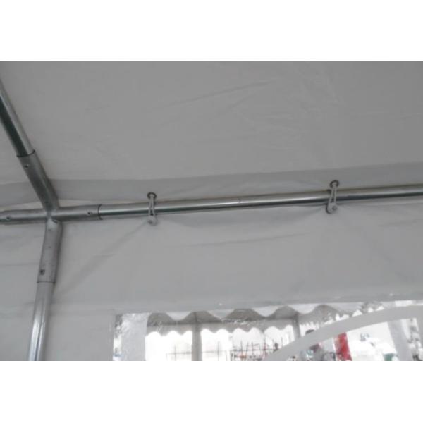 White 180gsm PE Tarpaulin Ourdoor Party Tents With Windows For Weeding
