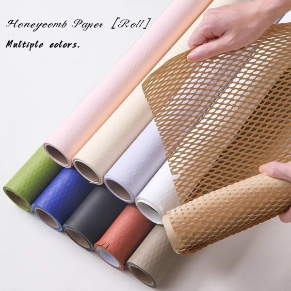38cm X 100m Buffer Paper 100% Recycled 100 Rolls Honeycomb Paper Roll