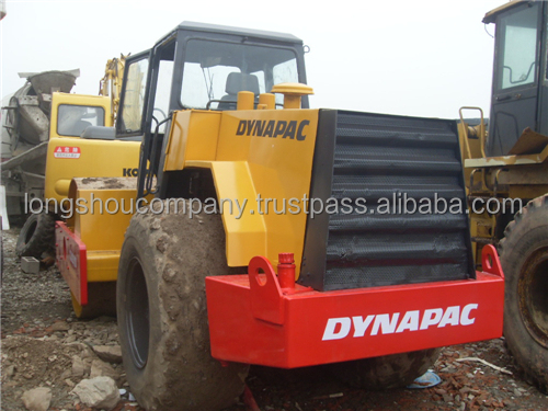 37 KW Used Dynapac CA30 CA25 Road Roller Drum Single Drum Roller For Road Construction