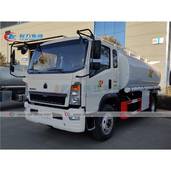 тележка нефтяного танкера стали углерода 8T 10T ISUZU 190HP