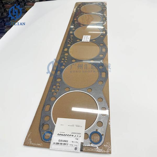23501572 Head Gasket Excavator Engine Gasket Kit for Excavator Engine Parts Machinery Parts