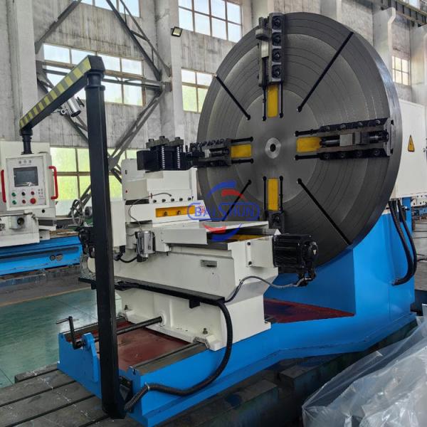 Large Size Horizontal Machine Tool Floor Type Flange Lathe