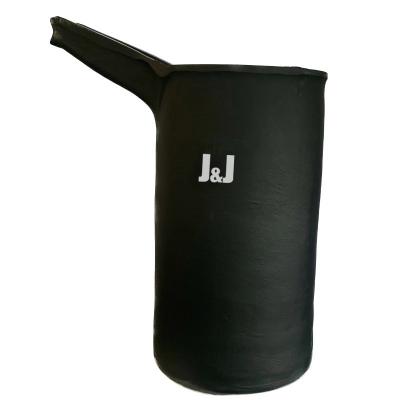 Chemical Resistance Zinc Smelting Crucible Vessel 150kg Thermal Shock Resistance