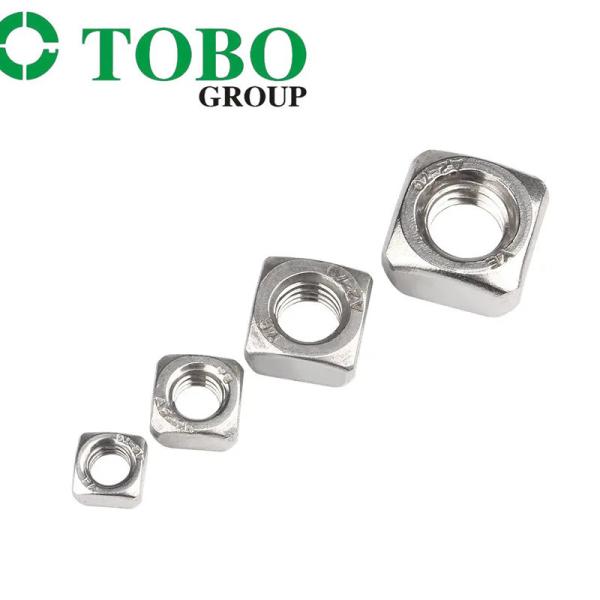 M3 M4 M5 M6 M8 M10 M12 Din 557 Stainless Steel 304 Threaded Square Nuts