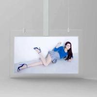 700 lêndeas que penduram a indicação digital tomada partido do painel LCD 55inch OLED dobro transparente