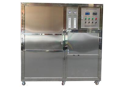 Sistema do filtro do RO da água potável/estação de tratamento de água 1000LPH da máquina tratamento da purificação com a tubulação SUS304/tanque