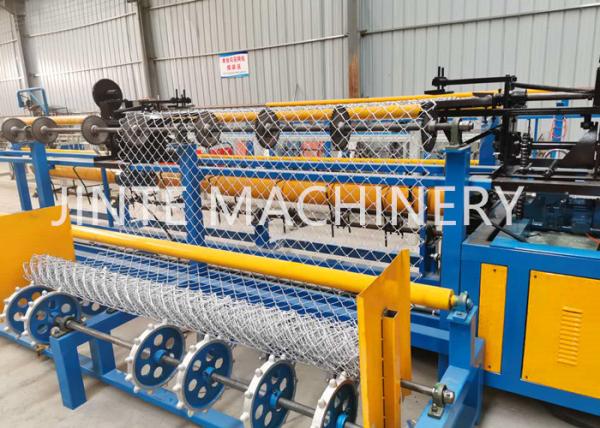 20-160m2/S Plc Control 1.5mm Semi Automatic Chain Link Fencing Machine