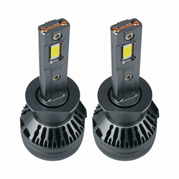 Masters Z3-H1 140W 11000lm 6063 Aluminio 3570 Chips Tubos de calor duales bombilla de faro LED