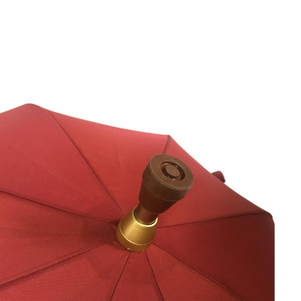 Long 190T Nylon Fabric wooden stick umbrella