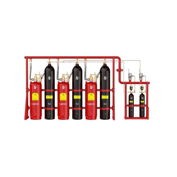 Marine & Land FM 200 Gas Fire Extinguishing System Portable Extinguisher for FM200 Suppression