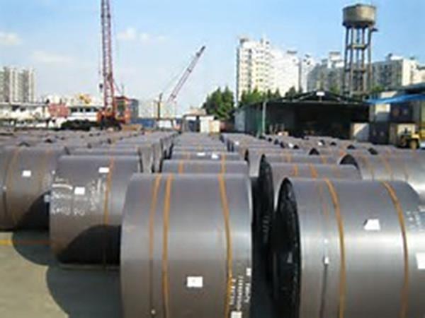 Thickness 3 - 16mm HR Steel Coil , Black Surface Hot Rolled Steel Sheet Coil