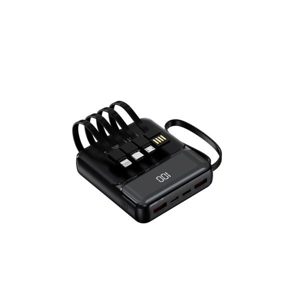 20W Fast Charge 10000mAh 20000mAh Universal Portable Power Bank with Micro USB Input and LED Display