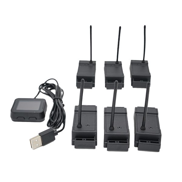 High Stability Tire Pressure Monitoring System TPMS 433.92MHz Frequency For Bus / Coach