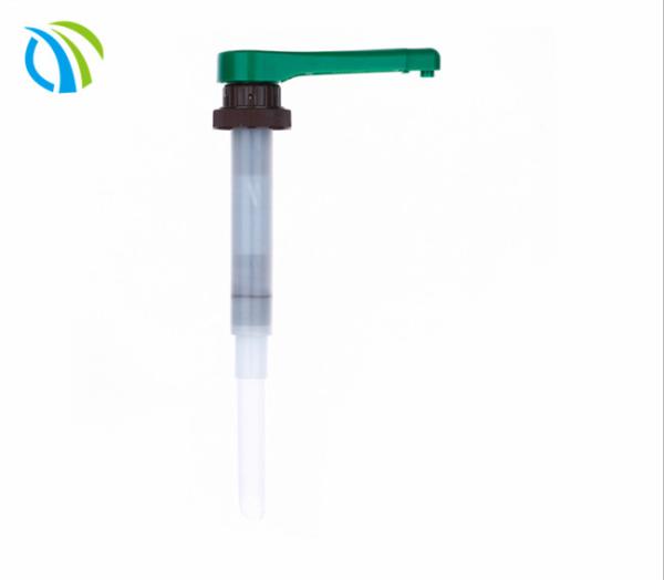 Coffee 30ml Syrup Bottle Pump Dispenser 33/410 Green Coconut OEM