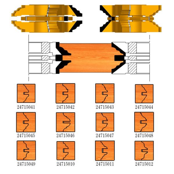 Cortador profesional de la carpintería de la etiqueta privada del cortador de la carpintería de la venta PCD de la fábrica
