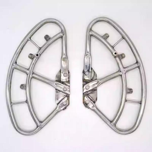 Left-Right Reversible Anti-Collision Water Spray Rack – Stainless Steel, For Sweeper-Washer Discs