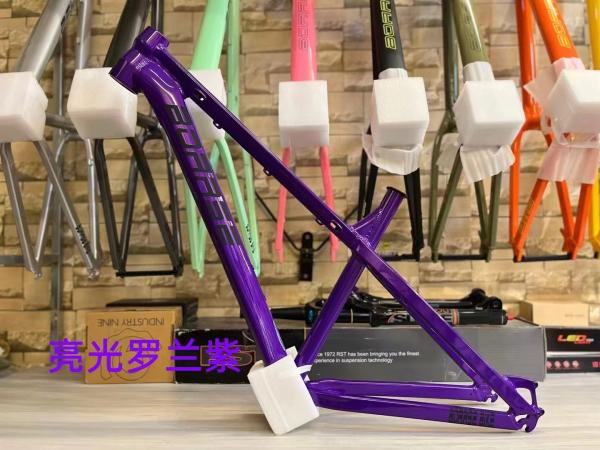 Bicycle Parts 26er/27.5er Aluminum 4x Dirt Jump Frame with Inner Cable Routing 17 Inch