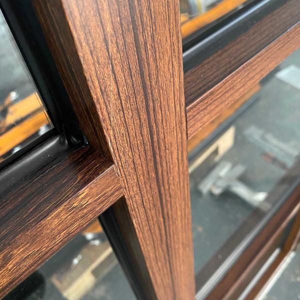 Puertas con bisagra de aluminio con arco de diseño francés