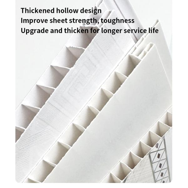 PVC 30cm Wide Suspended Ceiling Long Plastic Buckle Plate