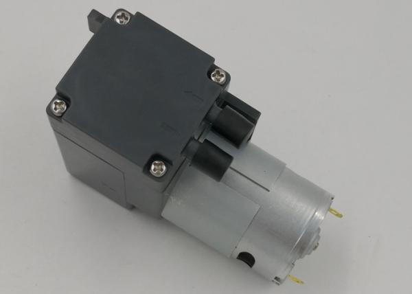 Portable Plastic Brush DC Motor Air Pump , DC Diaphragm Pump 24V 11L/M Flow