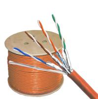 Cable LAN Cat6A blindado com isolamento HDPE para atualização da rede