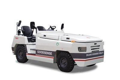 25000KG Tow Capacity Lead Acid Electric Baggage Tractor Large Heavy Duty Ground Support