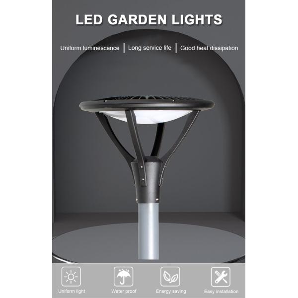 Waterproof Solar Lights Aluminum LED Outdoor Garden Lights 2700K 6500K CRI70