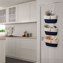 Home Decoration Basket For Plants Cotton Rope Woven Rattan Flower Pots Planter Cotton Rope Woven Rattan Flower Pots