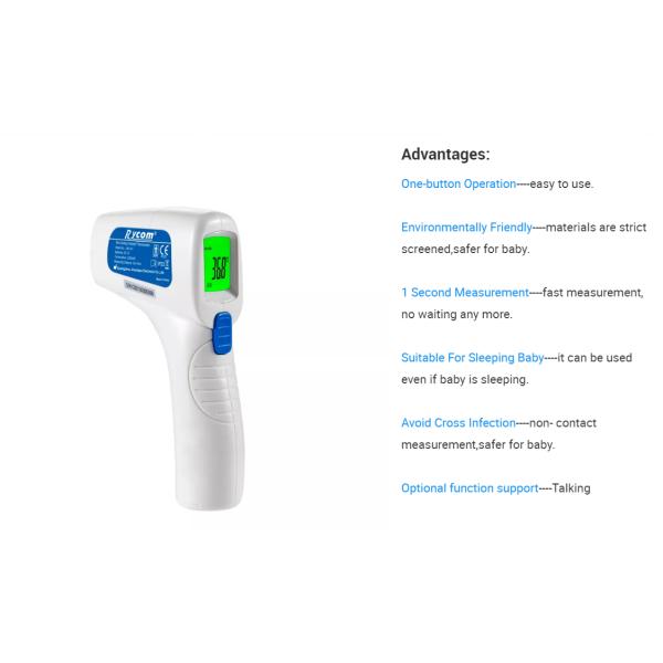 Household Medical Diagnostic Tool 32 Record Infrared Medical Thermometer For Measuring Body Temperature