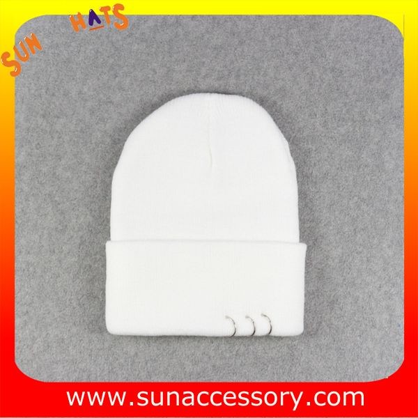 AK17016 Sun customized acrylic fashion promotion advertising beanie cap, logo can be sewing on the cap