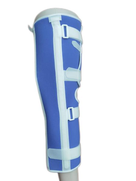 Single Panel Knee Immobilizer Breathable Foam With Terry Liner And Aluminum Stay