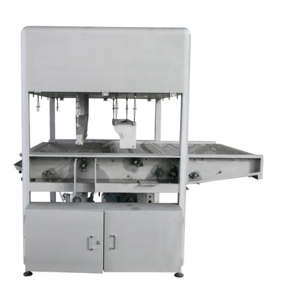 Plc Control Compound Chocolate Enrobing Machine 1000mm Width