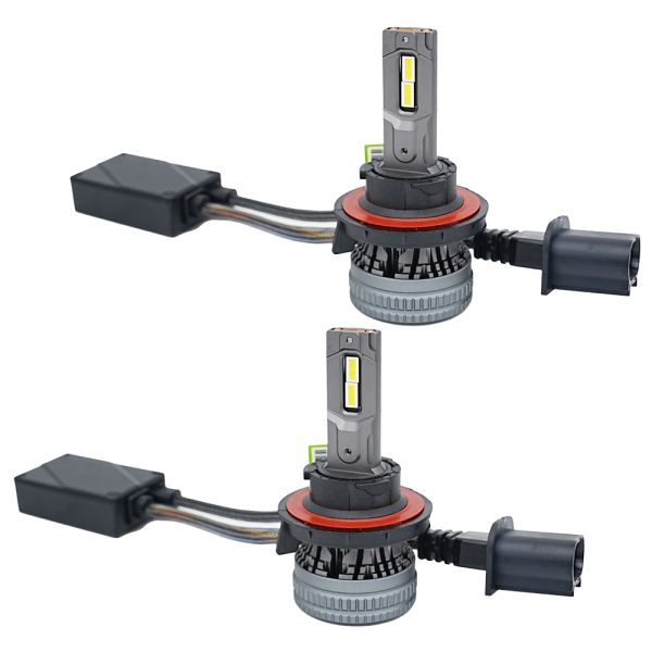 6000K 9003 9005 9006 9007 H7 H4 Car 12V Led Headlights Bulbs With Aluminum Housing