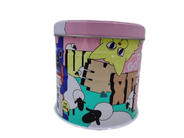 PMS FDA Milk Powder Tin Can CMYK For Dog / Cat Food