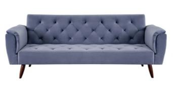 Vintage Indoor Functional Sofa Bed 2 In 1 Function Wear Resistance