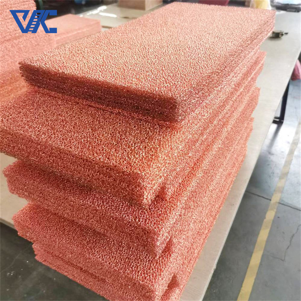Cu Foam PPI Медная металлическая пена для катализаторов