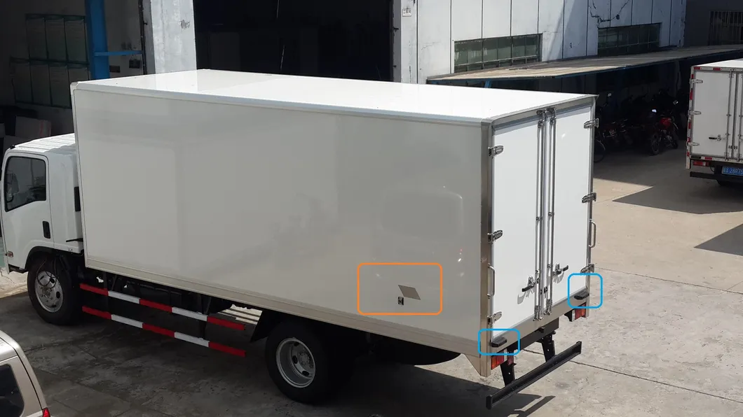 Custom FRP Refrigerated Truck Body for Cold Chain Logistics