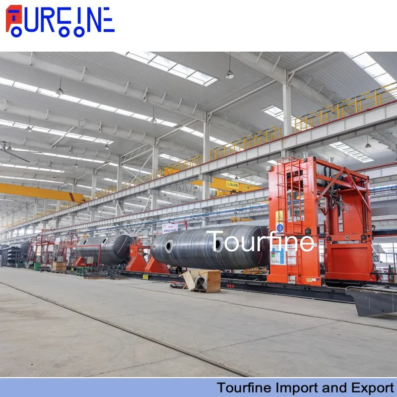 Commercial Tri Axle 40FT Flatbed Semi Trailer For Container And Cargo Transportation